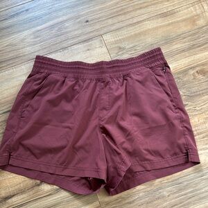 Old Navy Brown Athletic Shorts Lightweight Performance